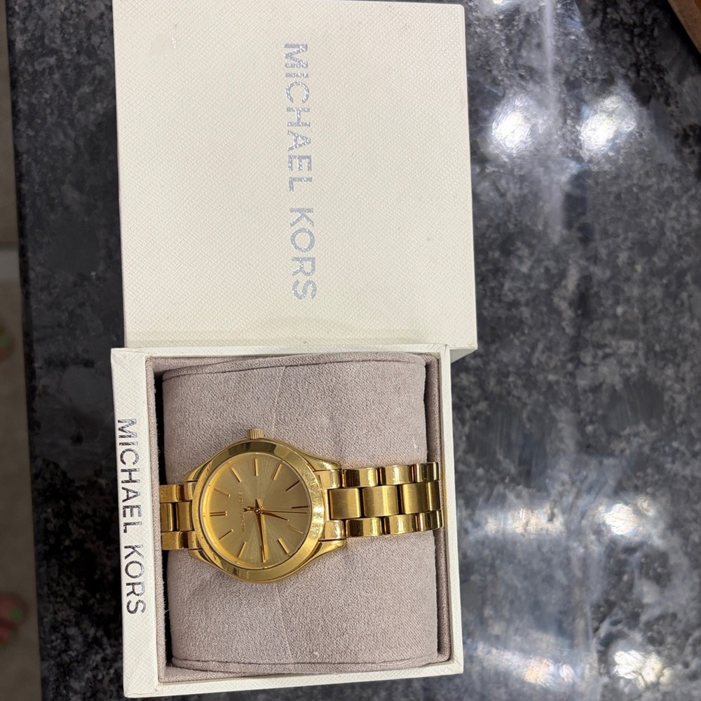 Michael Kors Radiant Gold-Tone Watch
